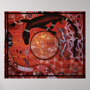 Póster Poster soñadora de Goanna