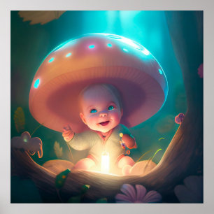 Póster Poster sonriendo