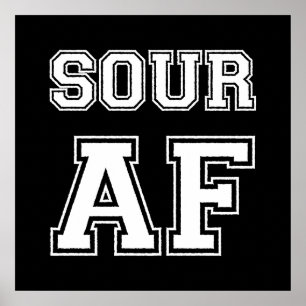 PÓSTER POSTER SOUR AF