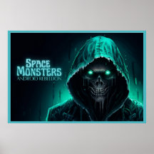 Poster Space Monsters