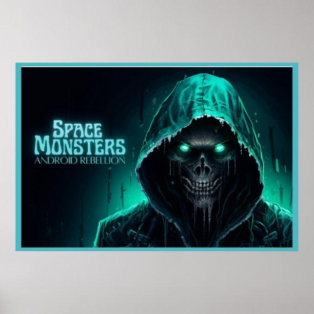 Póster Poster Space Monsters (Frente)