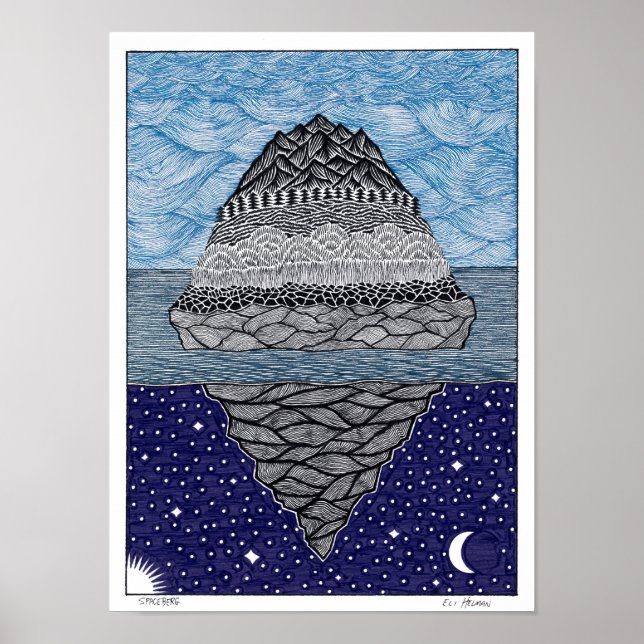 Póster Poster Spaceberg (Frente)