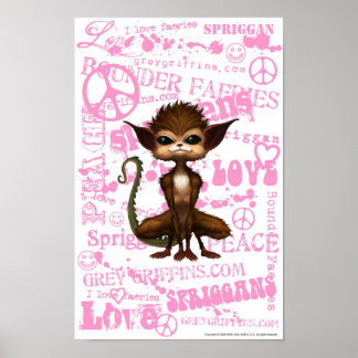 Póster Poster Spriggan