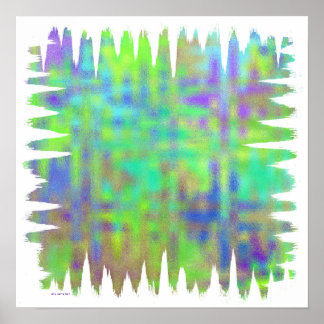 Póster Poster square abstract