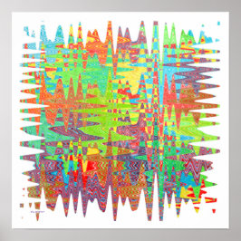 Póster poster square abstract