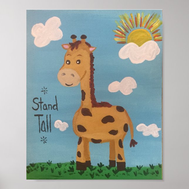 Póster poster "Stand Tall" (Frente)