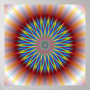 Póster Poster Star Flower