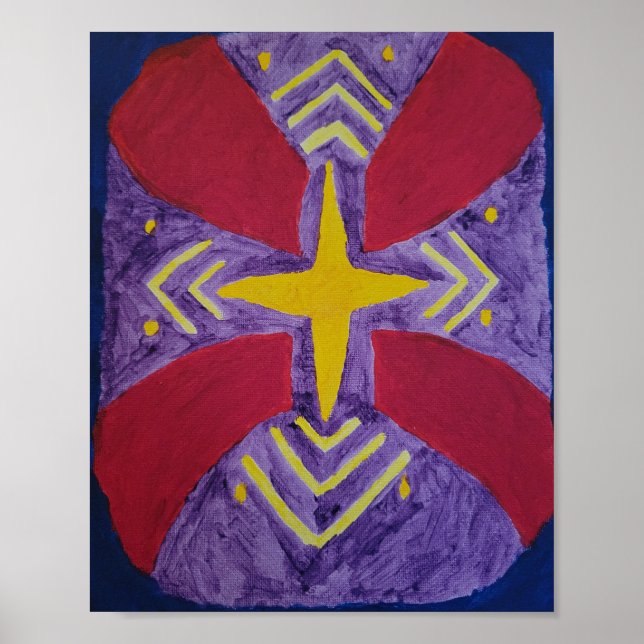 Póster Poster Starburst (Frente)