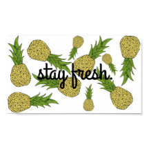 Poster Stay Fresh Pineapple