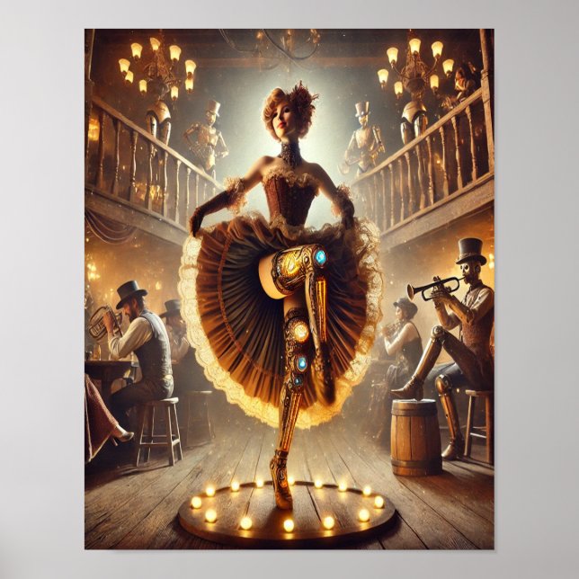 Póster Poster Steampunk 61 El bailarín de esclavos de los (Frente)