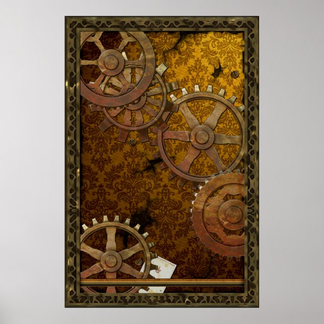 Póster Poster Steampunk clásico (Frente)