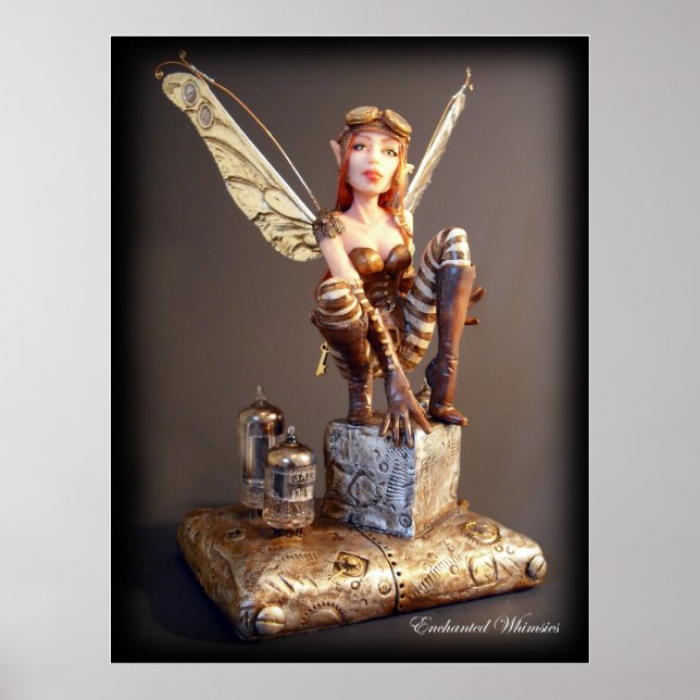 Póster Poster "Steampunk Fairy" (Frente)