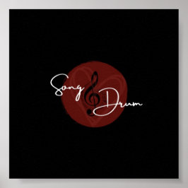 Póster Poster submundial Song_Drum