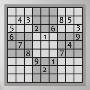 PÓSTER POSTER SUDOKU