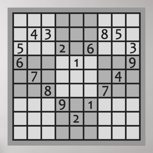PÓSTER POSTER SUDOKU (Frente)
