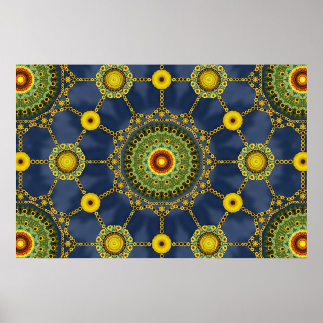 Póster Poster Sunflower Array 1 (Frente)