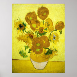 Póster Poster Sunflowers Vincent van Gogh