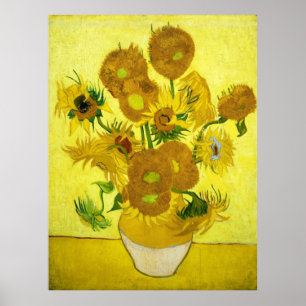 Póster Poster Sunflowers Vincent van Gogh