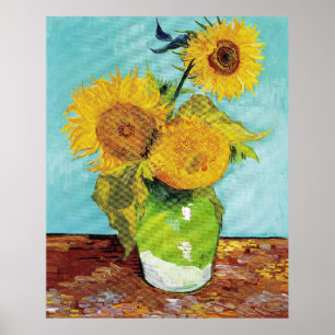 Póster Poster Sunflowers Vincent van Gogh