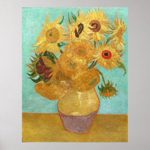 Póster Poster Sunflowers Vincent van Gogh