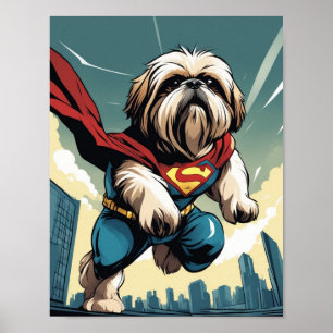 Póster Poster Super Shih Tzu