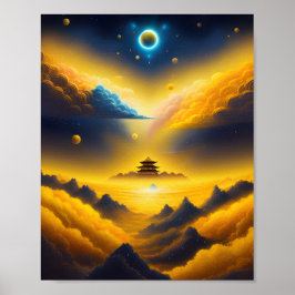 Póster Poster superior e inferior