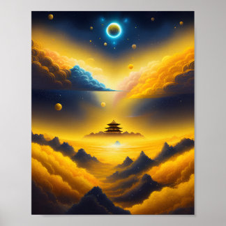 Póster Poster superior e inferior