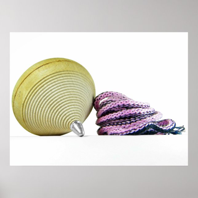 Póster Poster superior giratorio de madera (Frente)