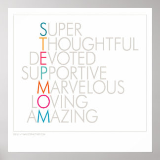 Póster Poster superlativa de Stepmom