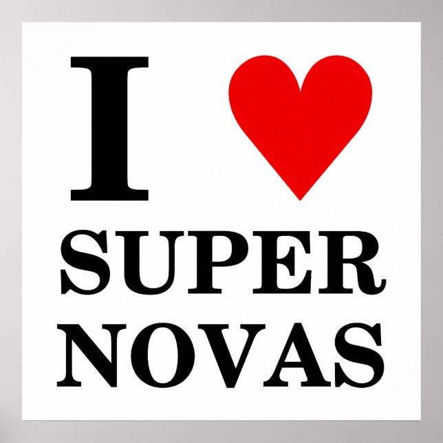Póster Poster SuperNovas I (corazón) (Frente)