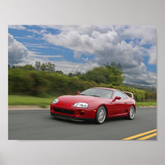Póster poster Supra de Toyota de 1993