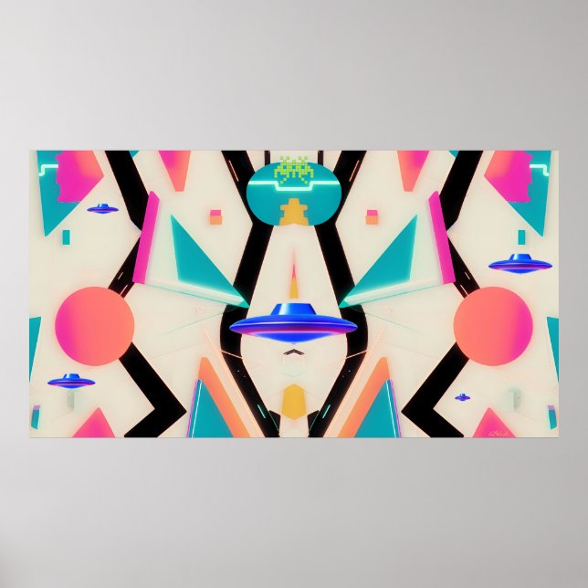 Póster Poster surrealista 92 (Frente)