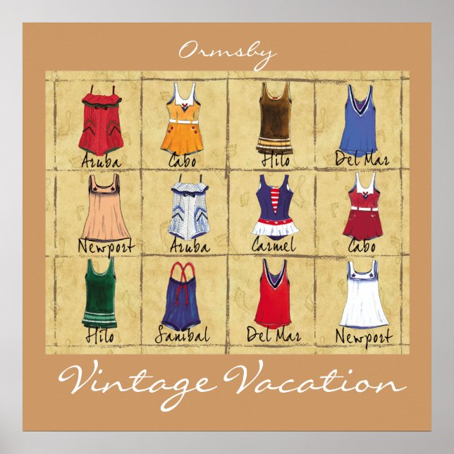 Póster Poster Swimsuit (Frente)