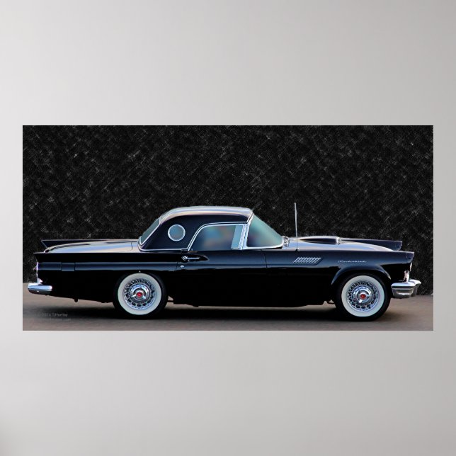 Póster poster T-BIRD 1957 (Frente)