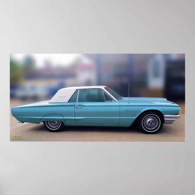 Póster poster T-BIRD 1965 (Frente)