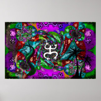 Póster Poster Taino del Caribe