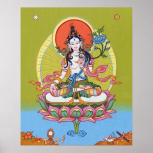 Póster POSTER Tara blanco - Vida larga a partir de $14,25