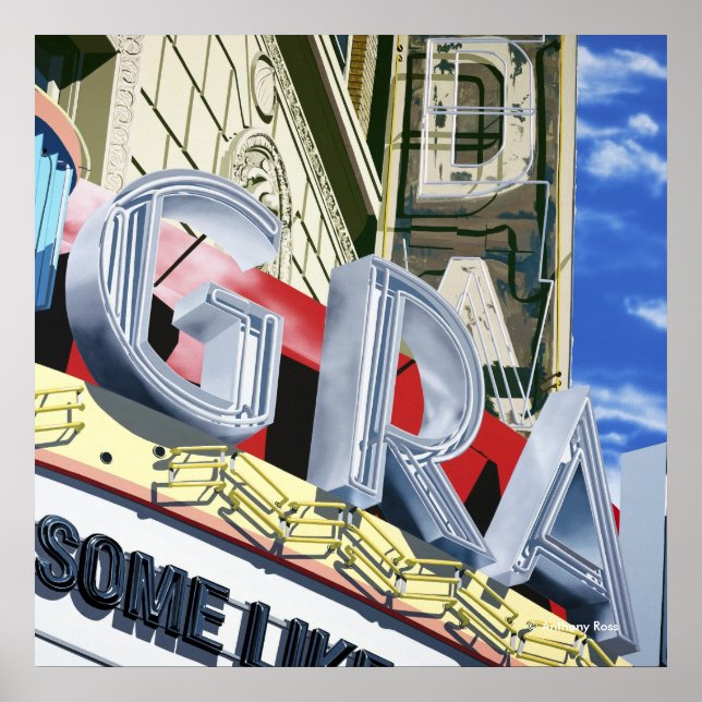 Póster Poster teatral de Granada (Frente)