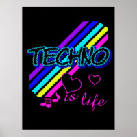 Poster Techno