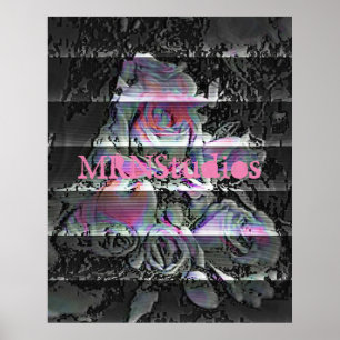 Póster Poster Techno Bouquet