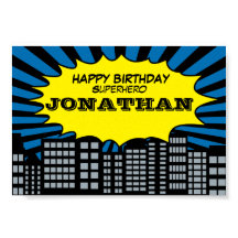 Poster temática de superhéroes