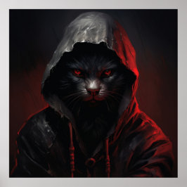 Póster Poster Terrifying Cat Moments