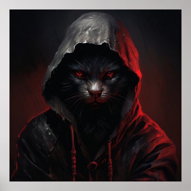 Póster Poster Terrifying Cat Moments (Frente)