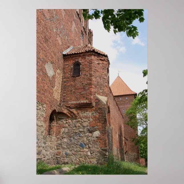Póster Poster Teutonic Order Castle Neidenburg (Frente)