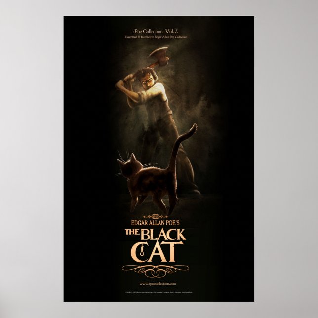 Póster Poster "The Black Cat" (Frente)