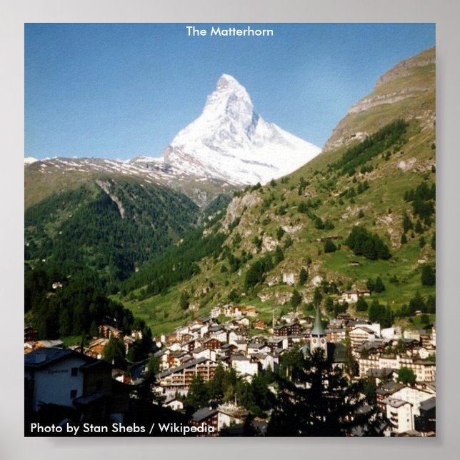 Póster Poster / The Matterhorn / 1996 (Frente)