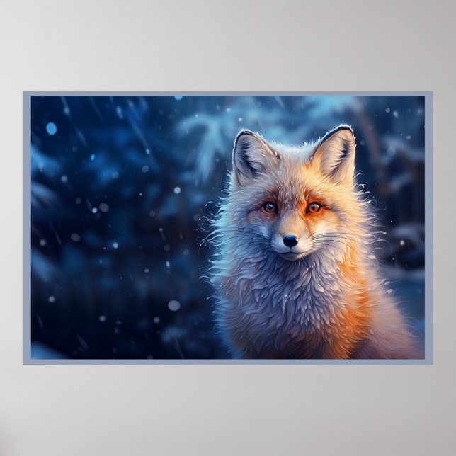 Póster Poster The Quest of the Wild Fox (Frente)