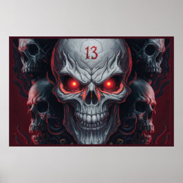 Póster Poster The Skull 13