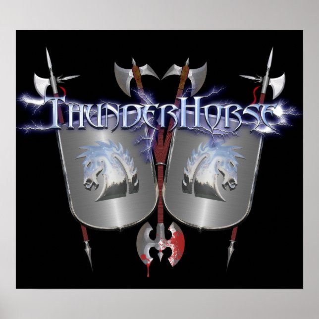 Póster Poster ThunderHorse (Frente)