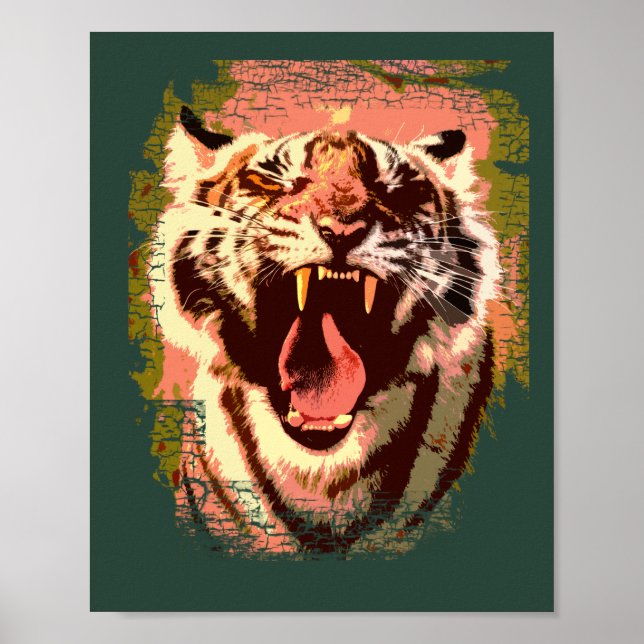 Póster Poster Tiger (Frente)